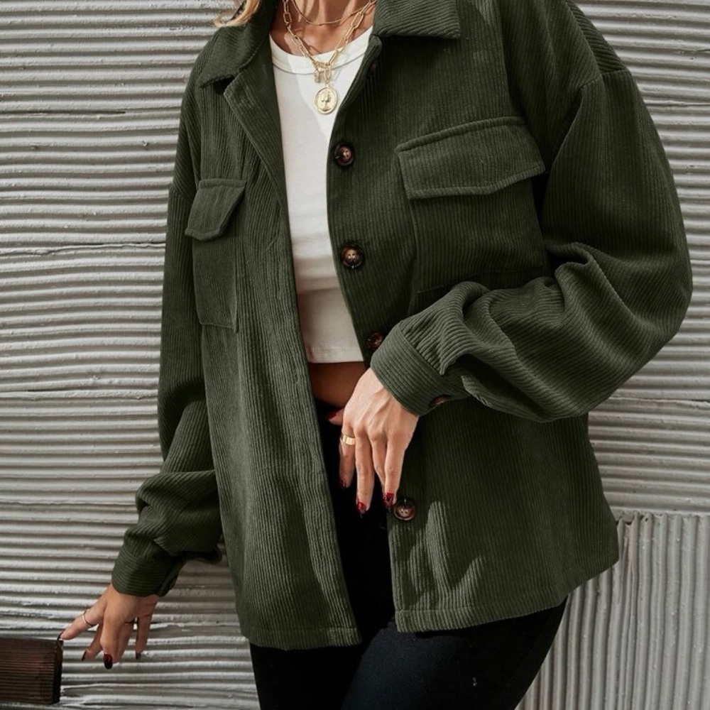 Green Corduroy Jacket
